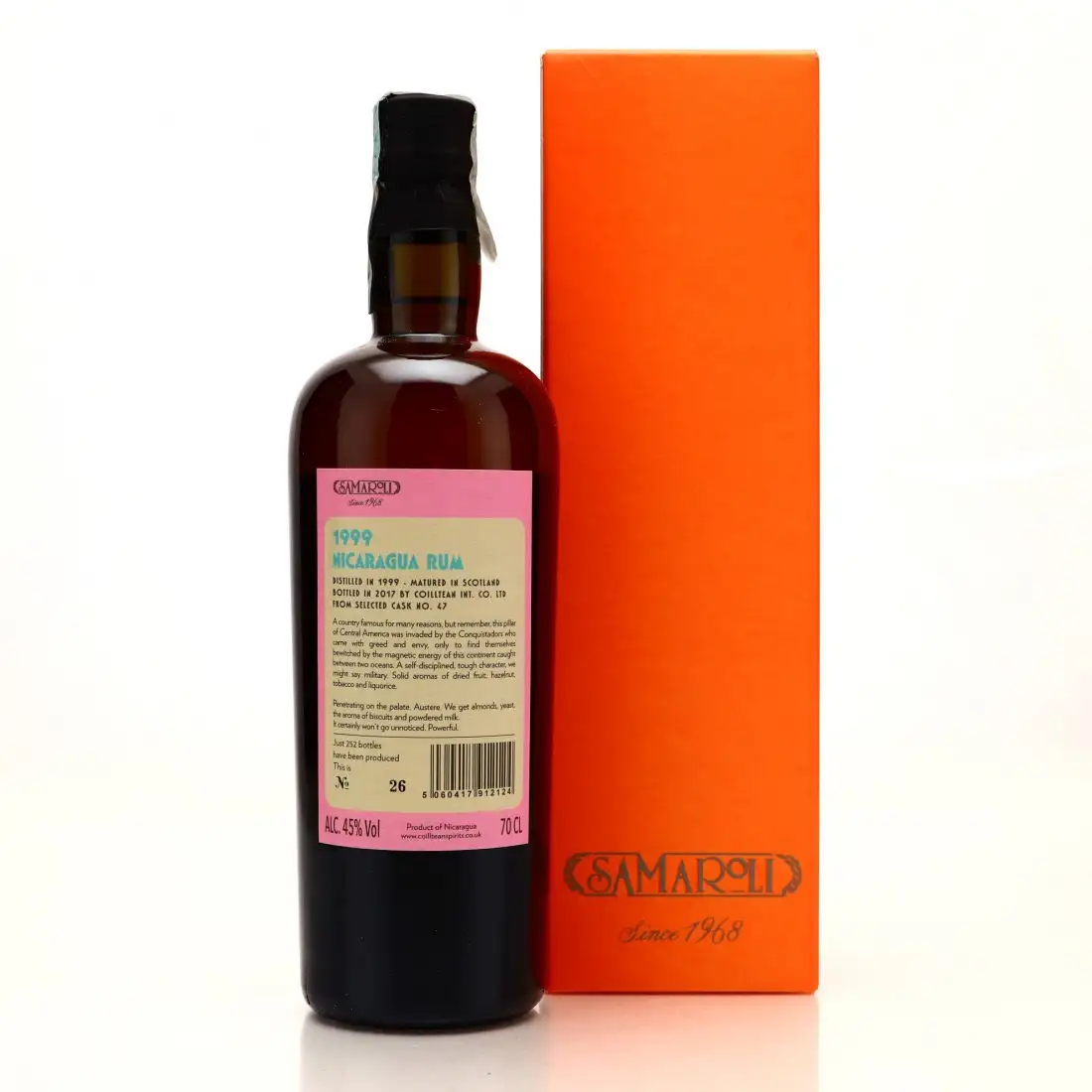 High resolution image of Samaroli Nicaragua Rum 1999