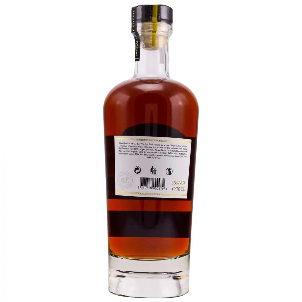 High resolution image of Worthy Park Special Cask Release #5 Port 2008