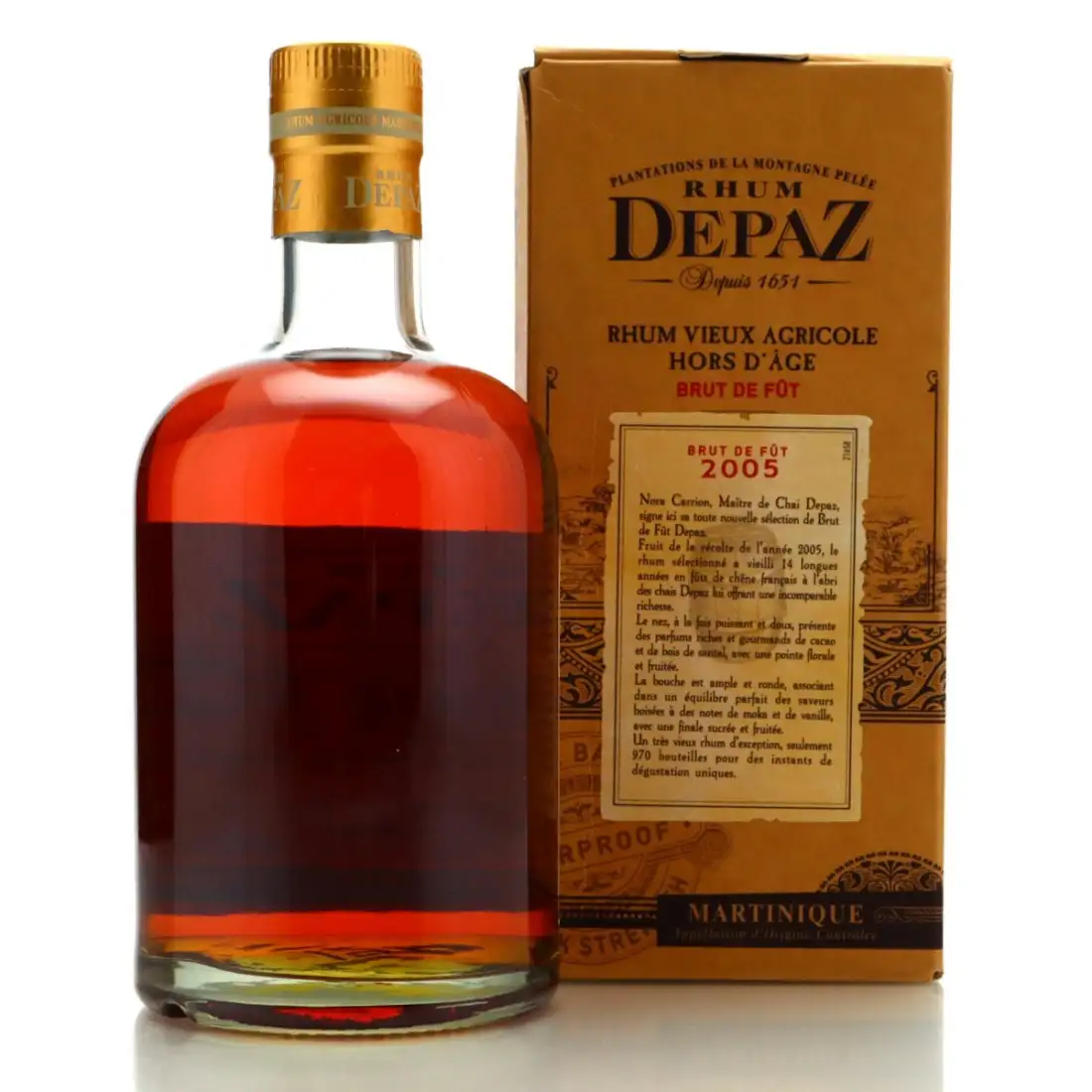 Hochauflösendes Bild von Depaz Small Batch 2005