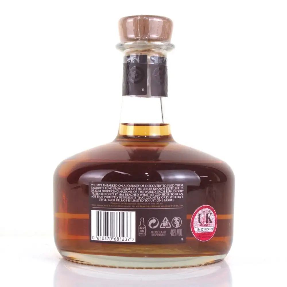 Image haute résolution de Crucial Drinks Foursquare Rum &amp; Cane Barbados XO