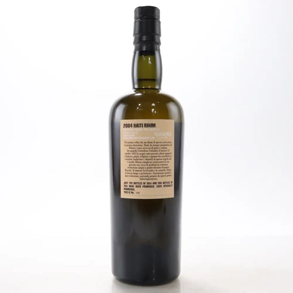 High resolution image of Samaroli Haiti Rum 2004