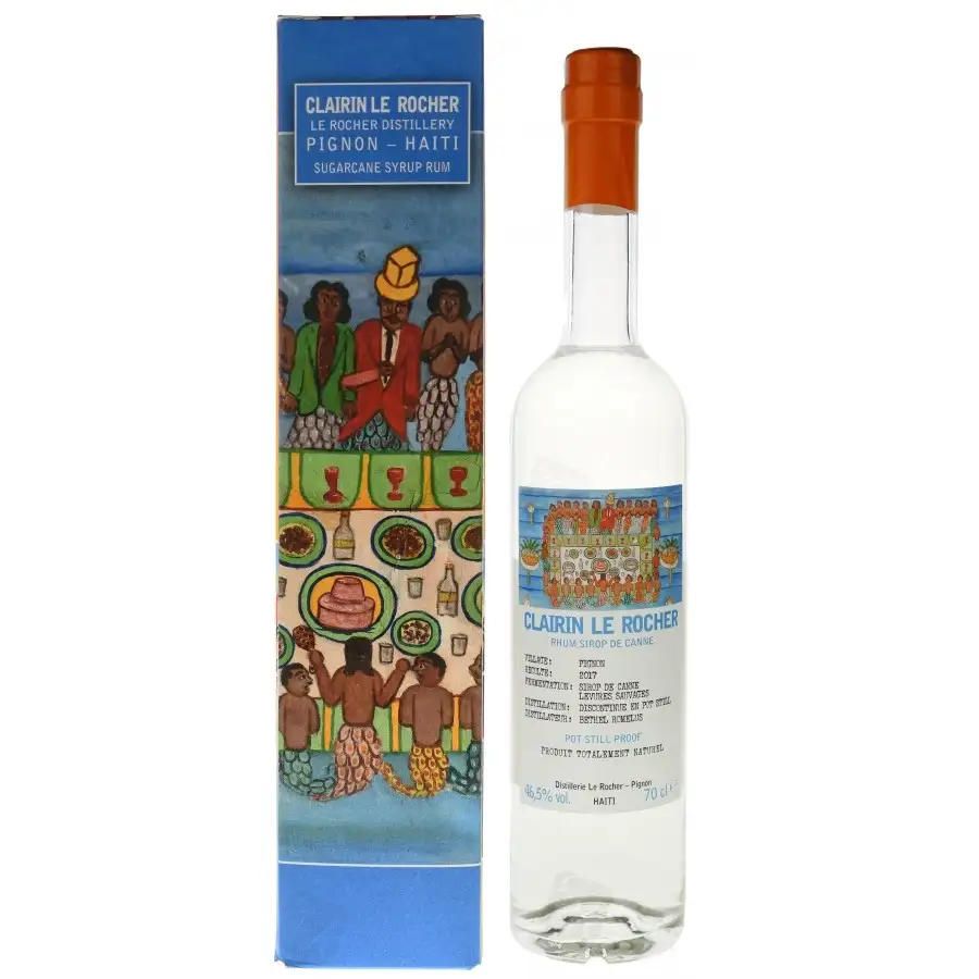 Bottle of Velier Distillerie Bethel Romelus Clairin Le Rocher 2019