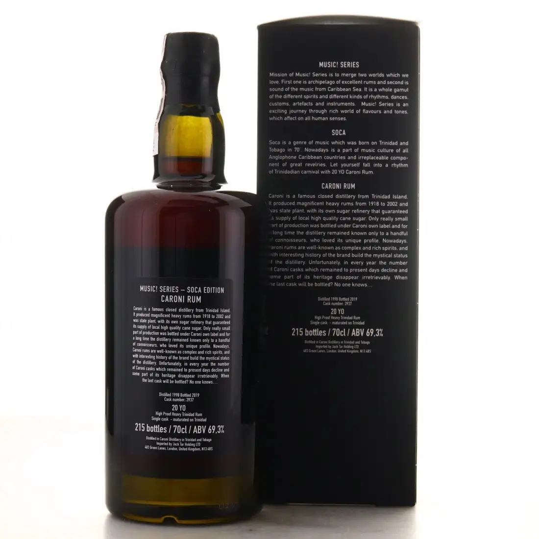 Image haute résolution de Jack Tar Caroni Old Music! Series Soca Edition 1998