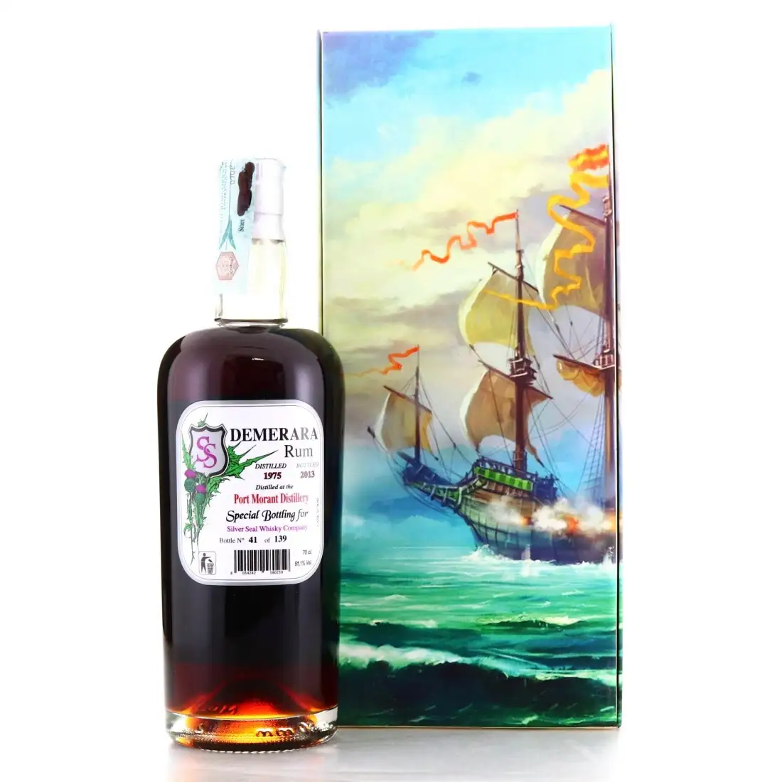 Image haute résolution de Silver Seal Port Mourant Demerara 1975