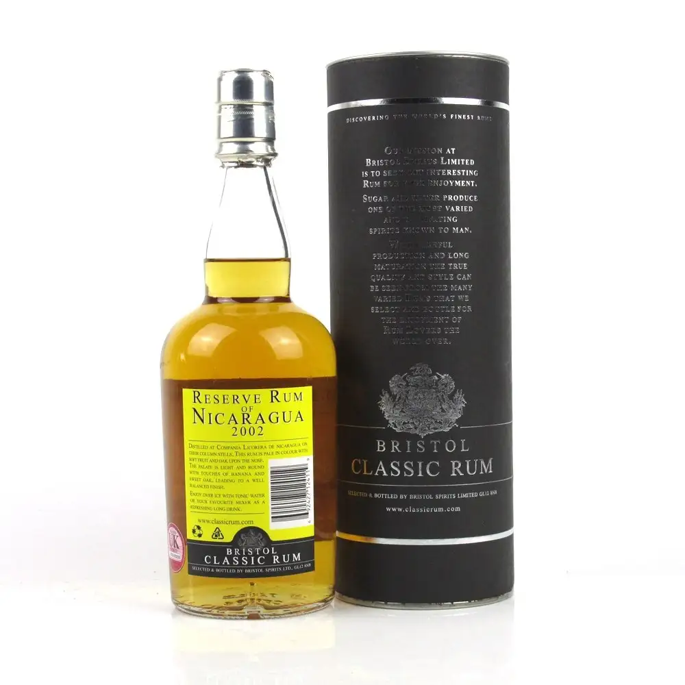 Hochauflösendes Bild von Bristol Reserve Rum of Nicaragua 2002