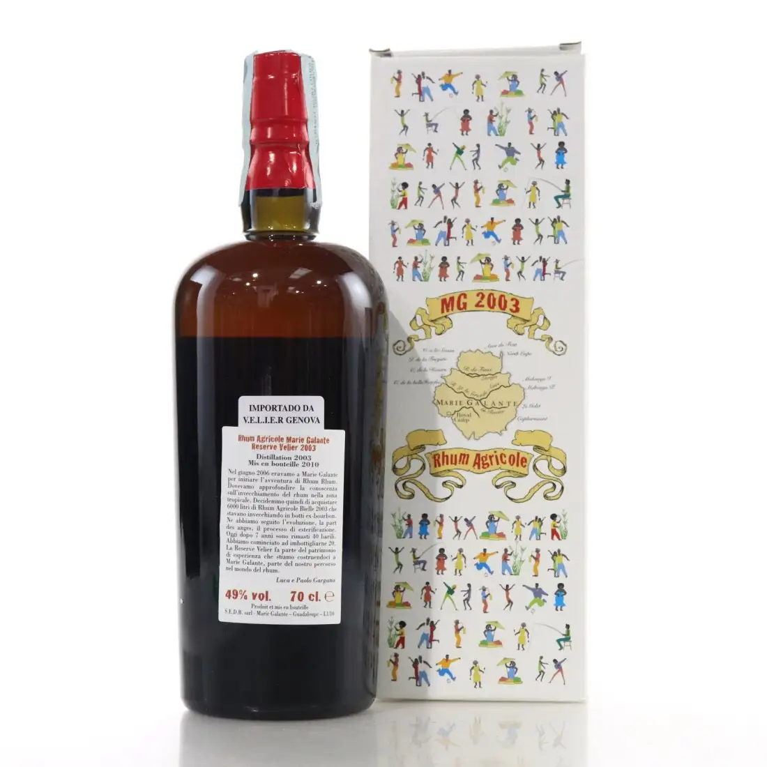 Image haute résolution de Velier Bielle MG Rhum Agricole 2003