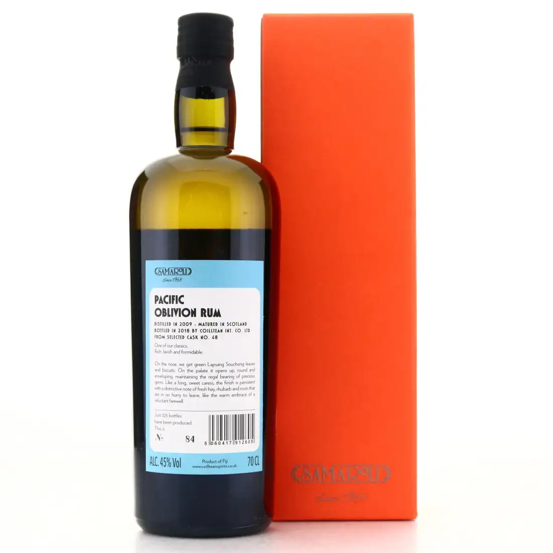 Image haute résolution de Samaroli South Pacific Pacific Oblivion Rum 2009