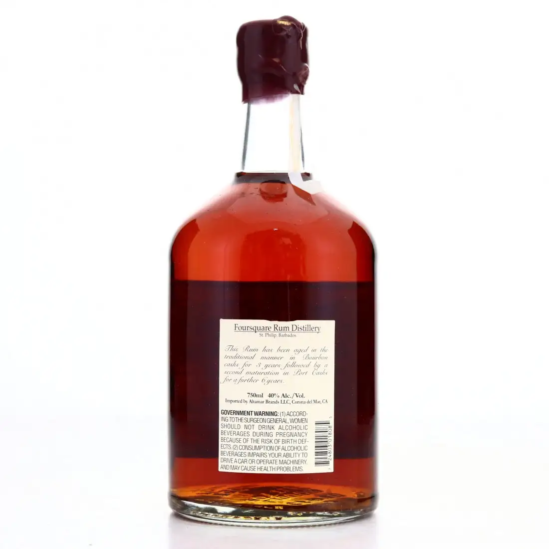 High resolution image of Foursquare ECS II Port Cask Finish US 2005