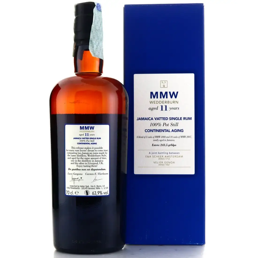 Hochauflösendes Bild von Velier &amp; Scheer Clarendon Wedderburn Continental Aging MMW