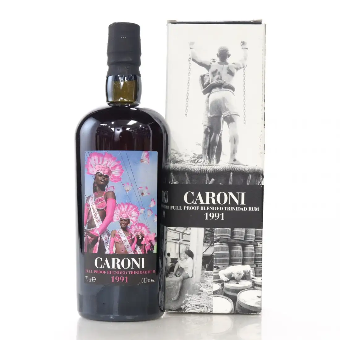 Bottle of Velier Caroni Blended Trinidad Rum 1991