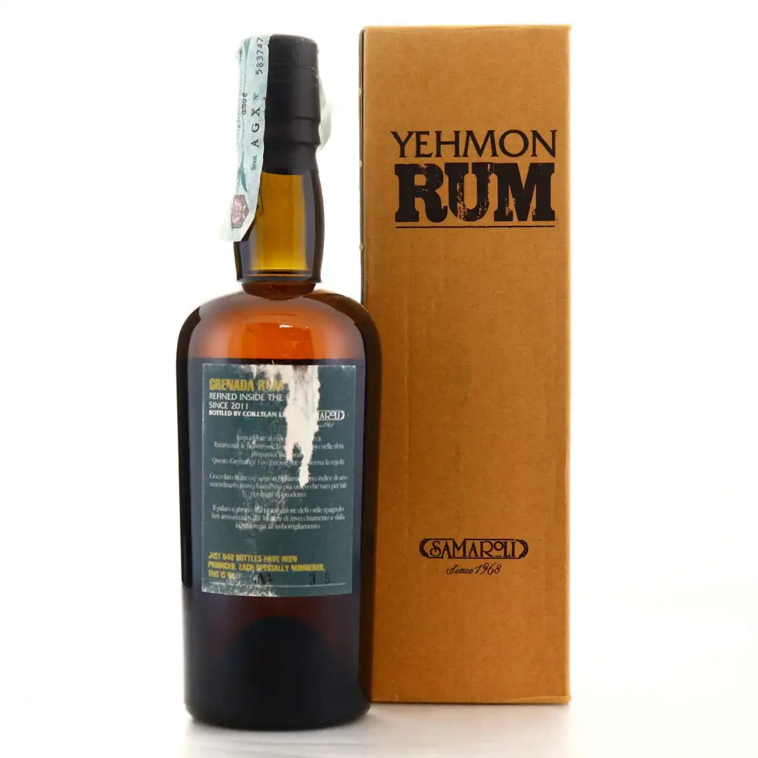 High resolution image of Samaroli Rum 1993 Grenada