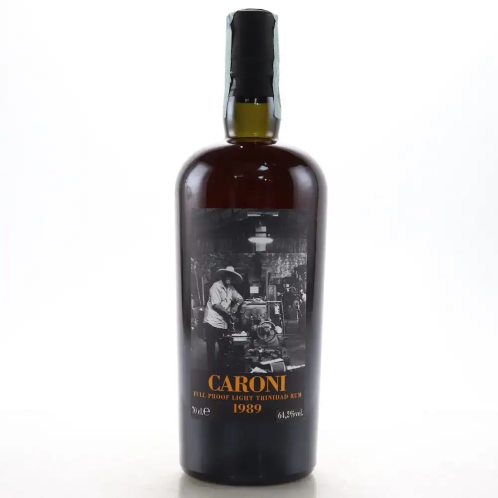 Bottle of Velier Caroni Light Trinidad Rum 1989