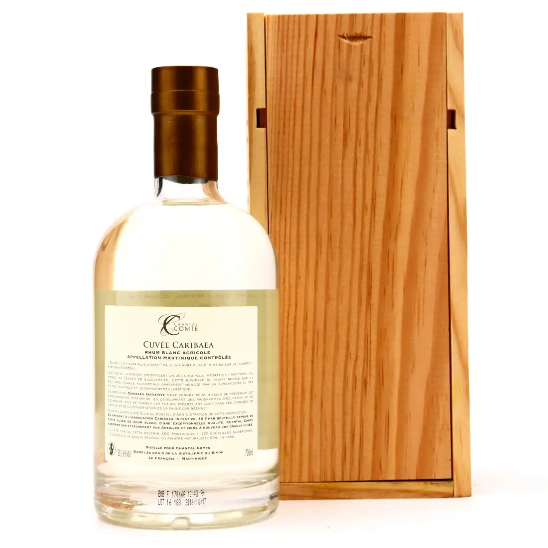 High resolution image of Rhum Chantal Comte Cuvée Caribaea 2016