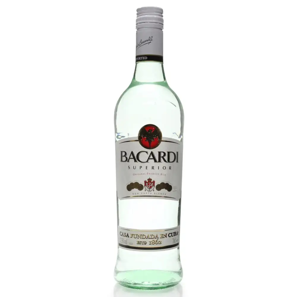 Bottle of Bacardi Superior