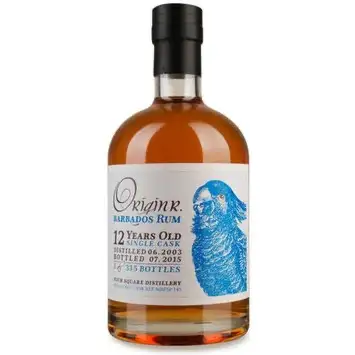 Bottle of Origin R. Foursquare 2003