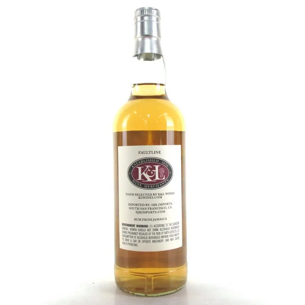 High resolution image of K&amp;L Wines Faultline Jamaica Rum