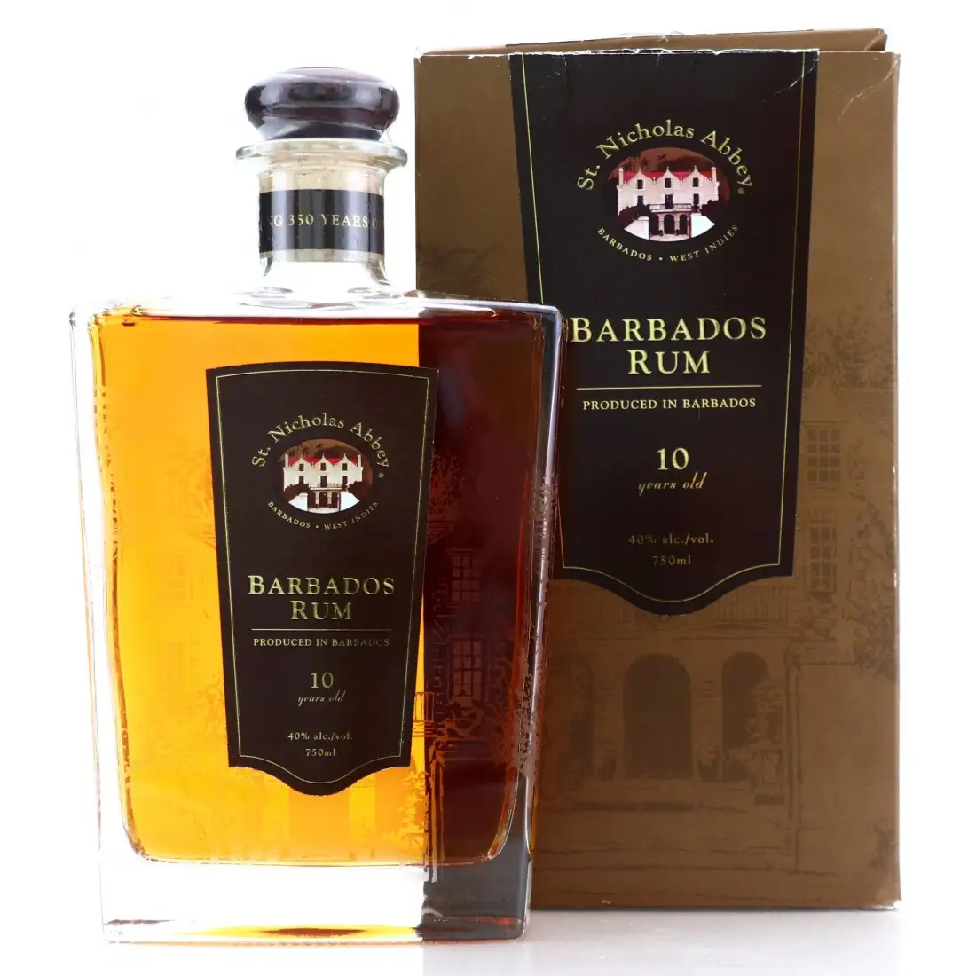 Bottle of St. Nicholas Abbey Foursquare 10 Years old