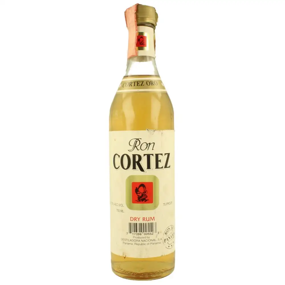 Bottle of Cortez Dry Rum 90‘s