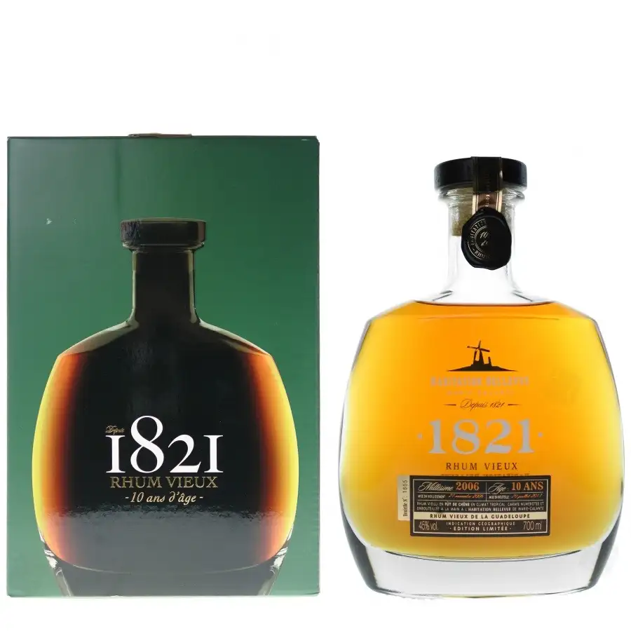 Image haute résolution de Bellevue Rhum Vieux 1821 2006