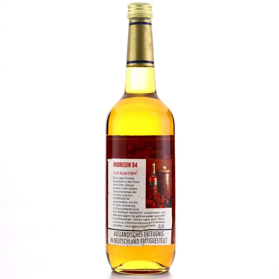 Image haute résolution de Herman C. Andresen Andresen Rum Pure