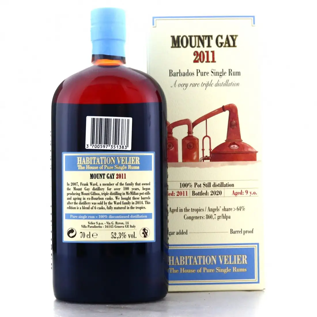 High resolution image of Habitation Velier Mount Gay Last Ward 2011