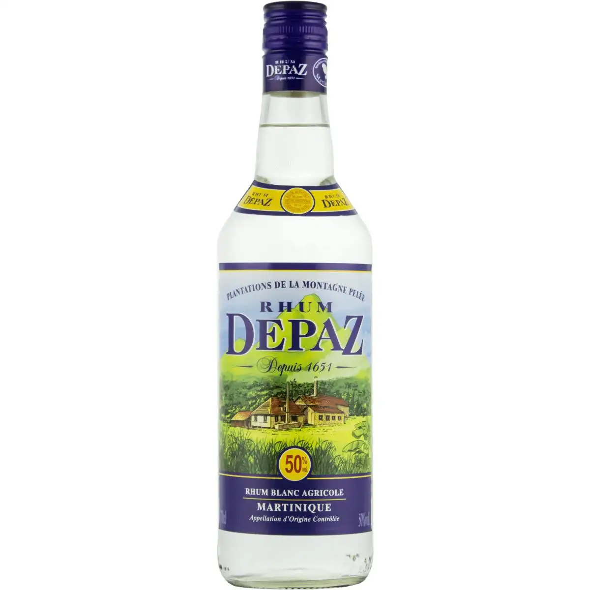 Bottle of Depaz Blanc
