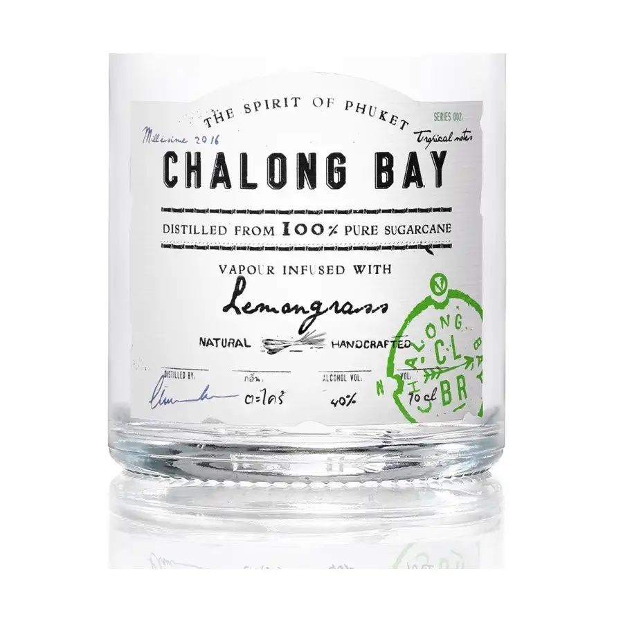 Image haute résolution de Chalong Bay Distillery The Spirit Of Phuket Lemongrass 2016