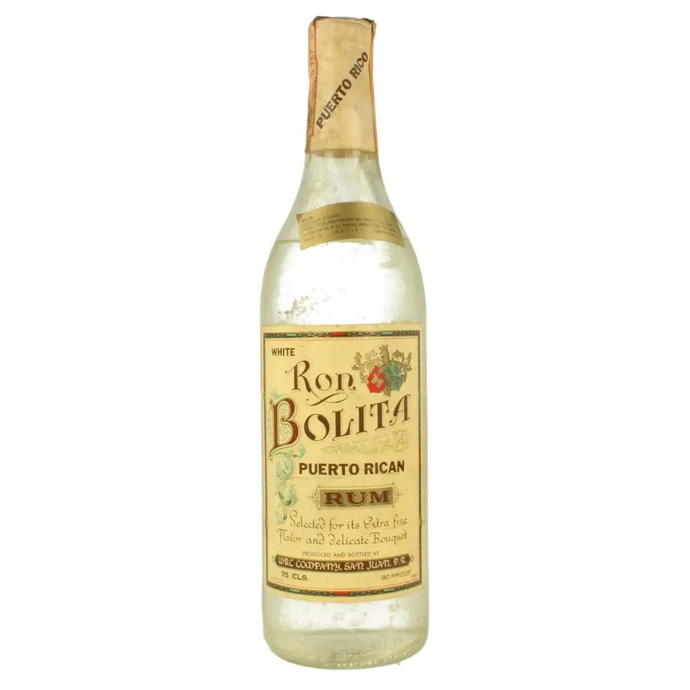 Bottle of Bolita Puerto Rican Rum