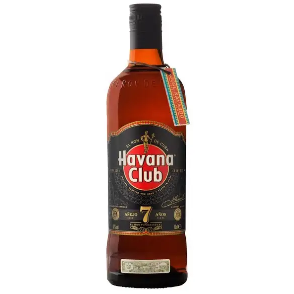 Bottle of Havana Club 7 Años Añejo
