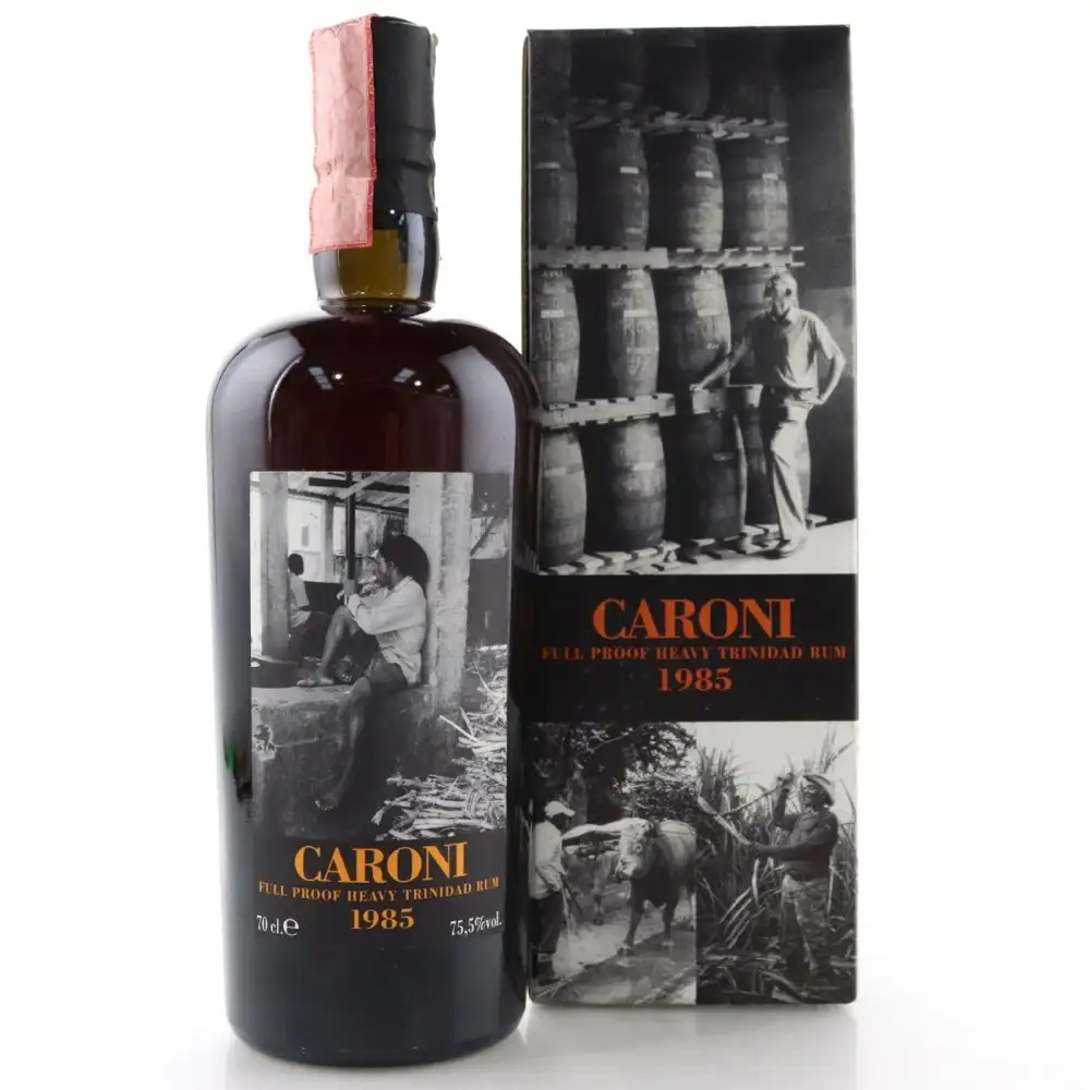 Bottle of Velier Caroni Heavy Trinidad Rum HTR 1985