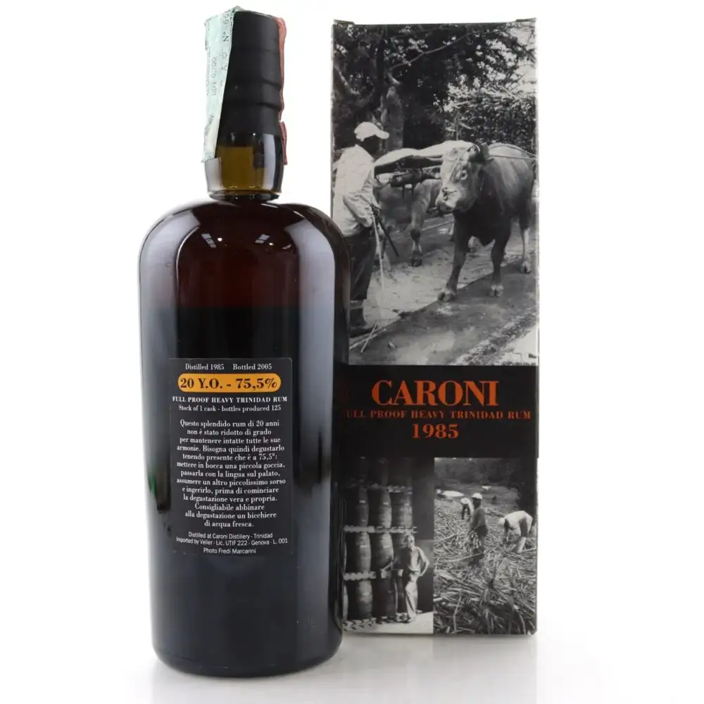 Image haute résolution de Velier Caroni Heavy Trinidad Rum HTR 1985