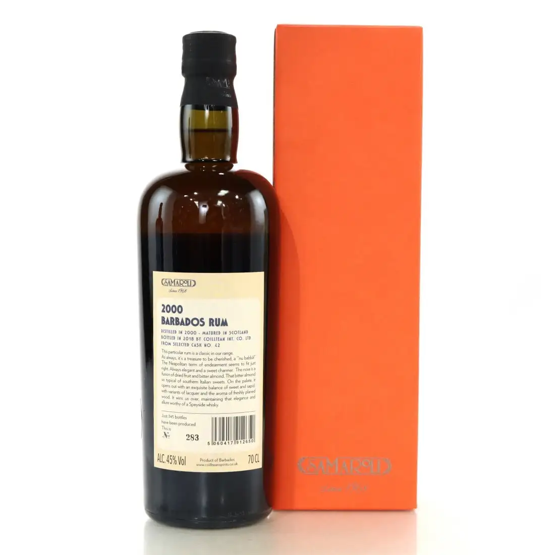 Image haute résolution de Samaroli Mount Gay Barbados Rum 2000