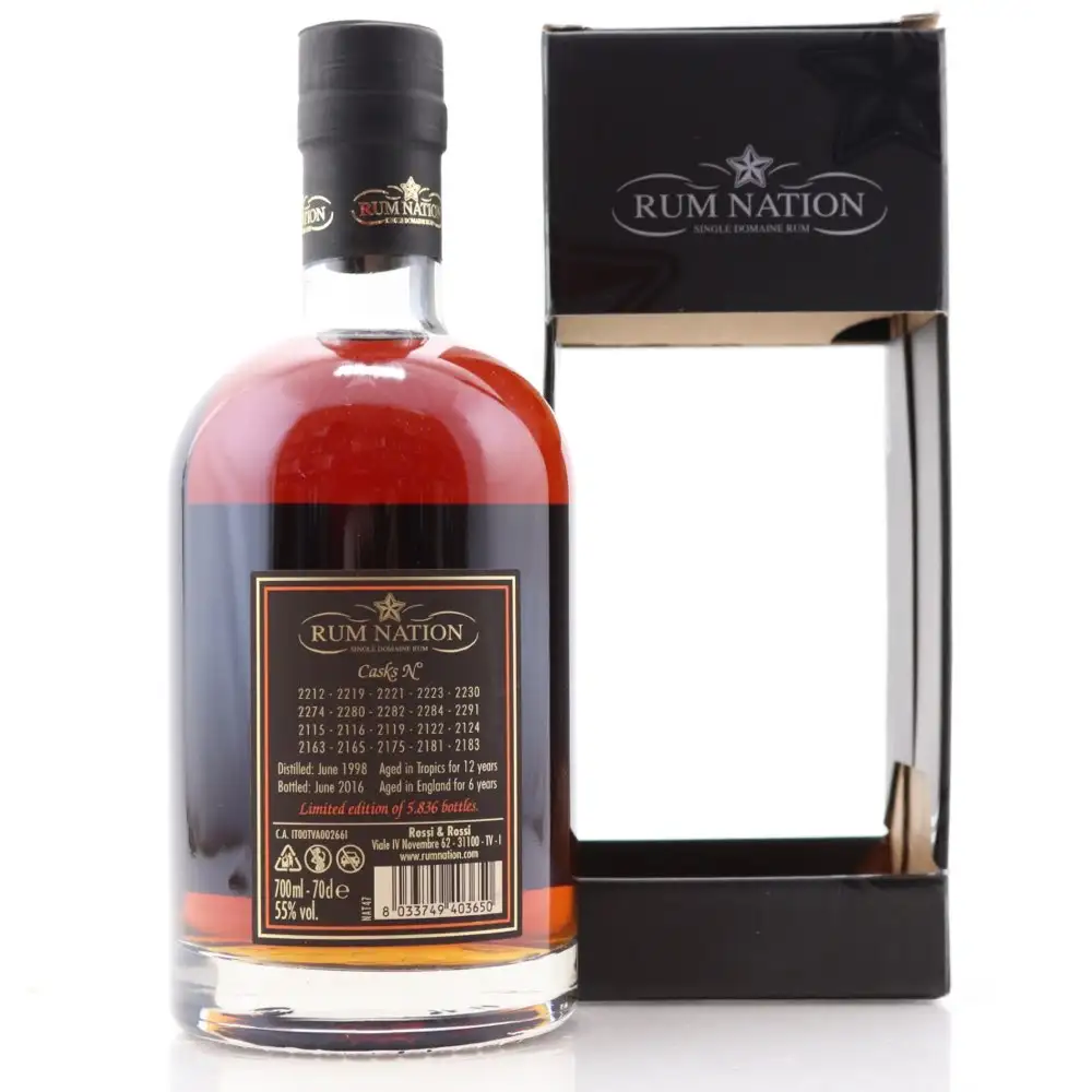 Image haute résolution de Rum Nation Caroni HTR 1998