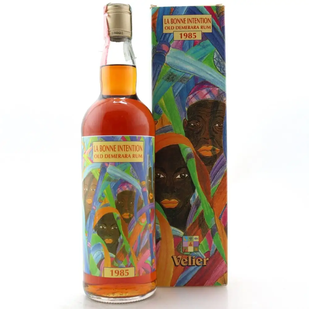 Bottle of Velier La Bonne Intention Old Demerara Rum 1985