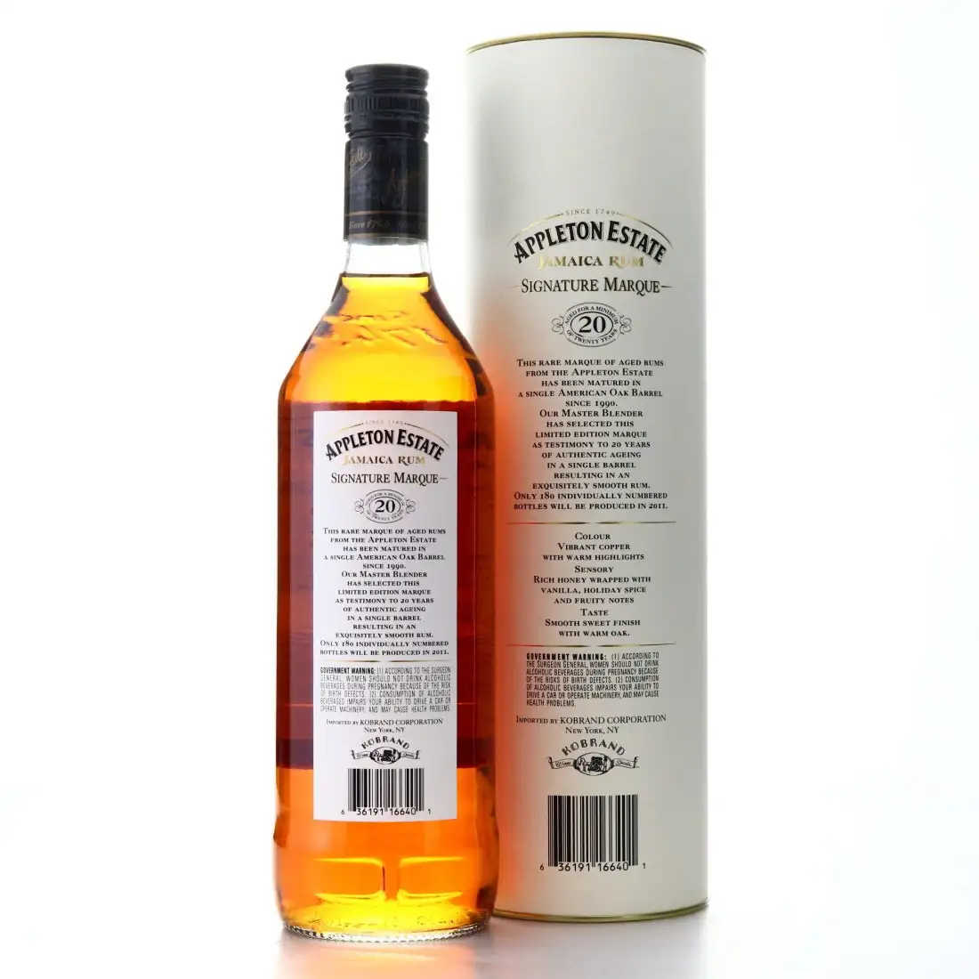 High resolution image of Appleton Signature Marque 1990