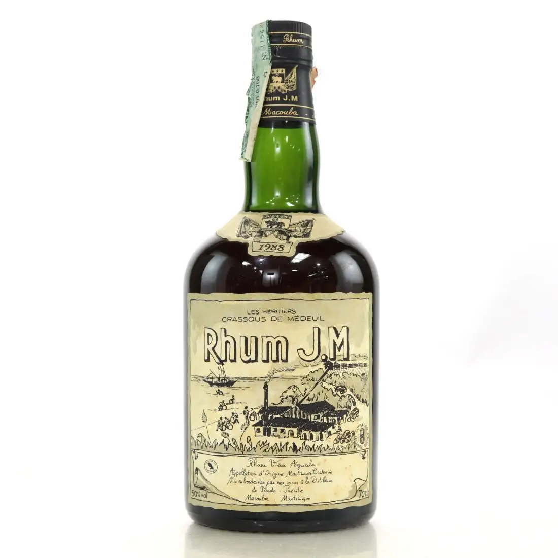 Hochauflösendes Bild von Rhum J.M 1988