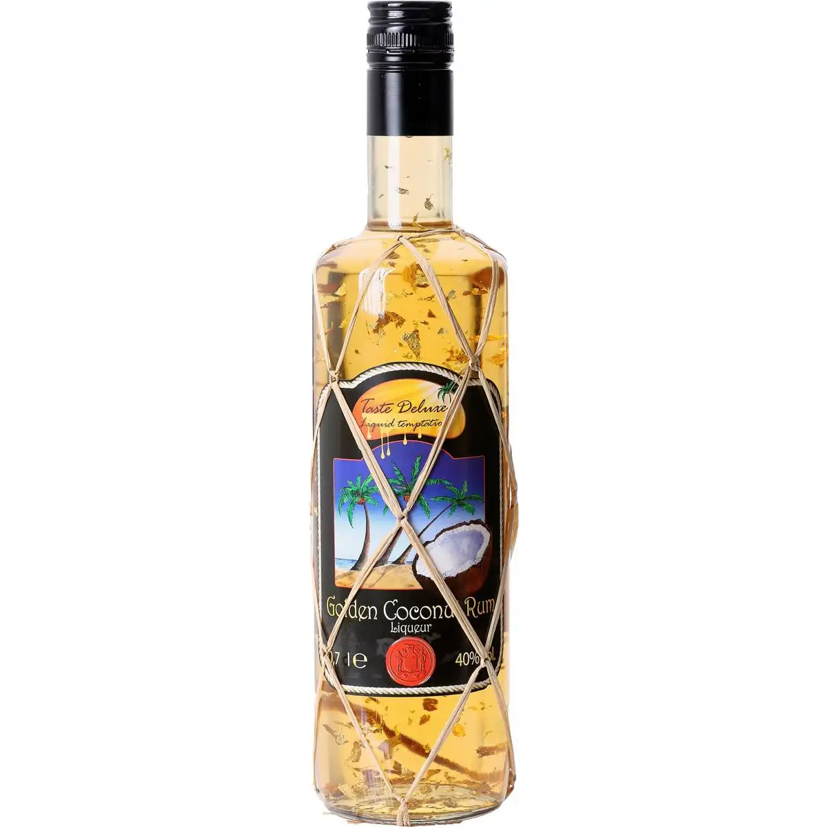 Bottle of Taste Deluxe Golden Coconut Rum Liqueur