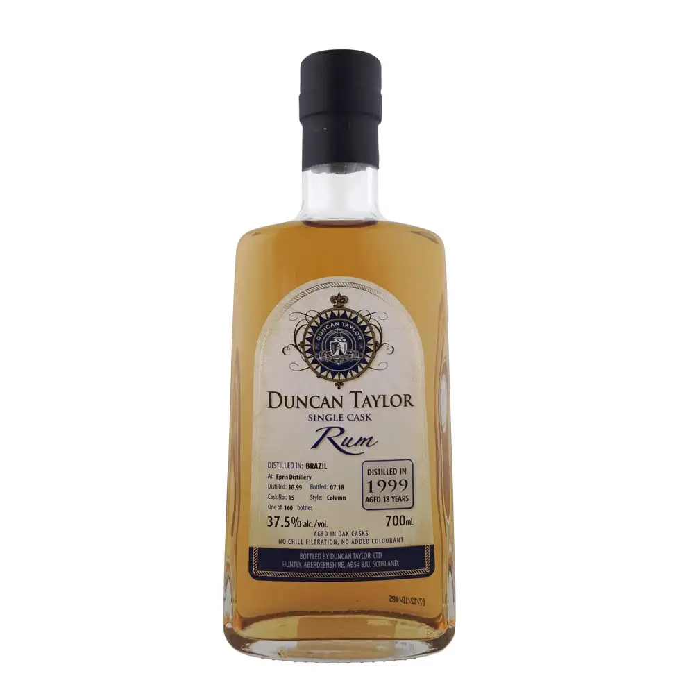 Bottle of Duncan Taylor Epris Single Cask Rum 1999