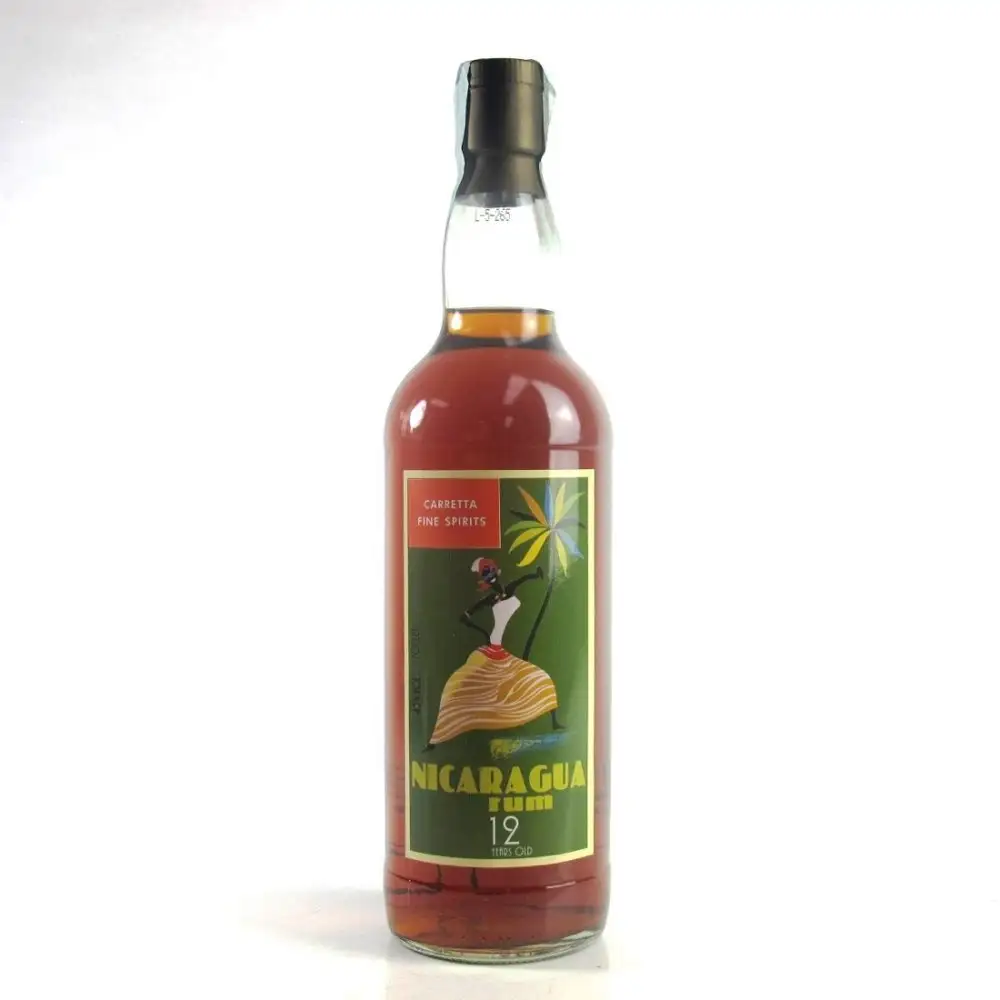 Bottle of Carretta Nicaragua Rum