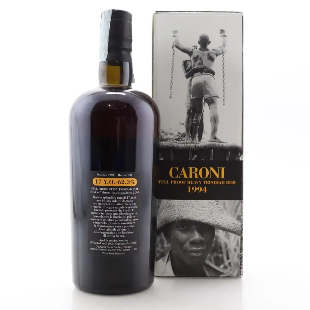 High resolution image of Velier Caroni Heavy Trinidad Rum HTR 1994