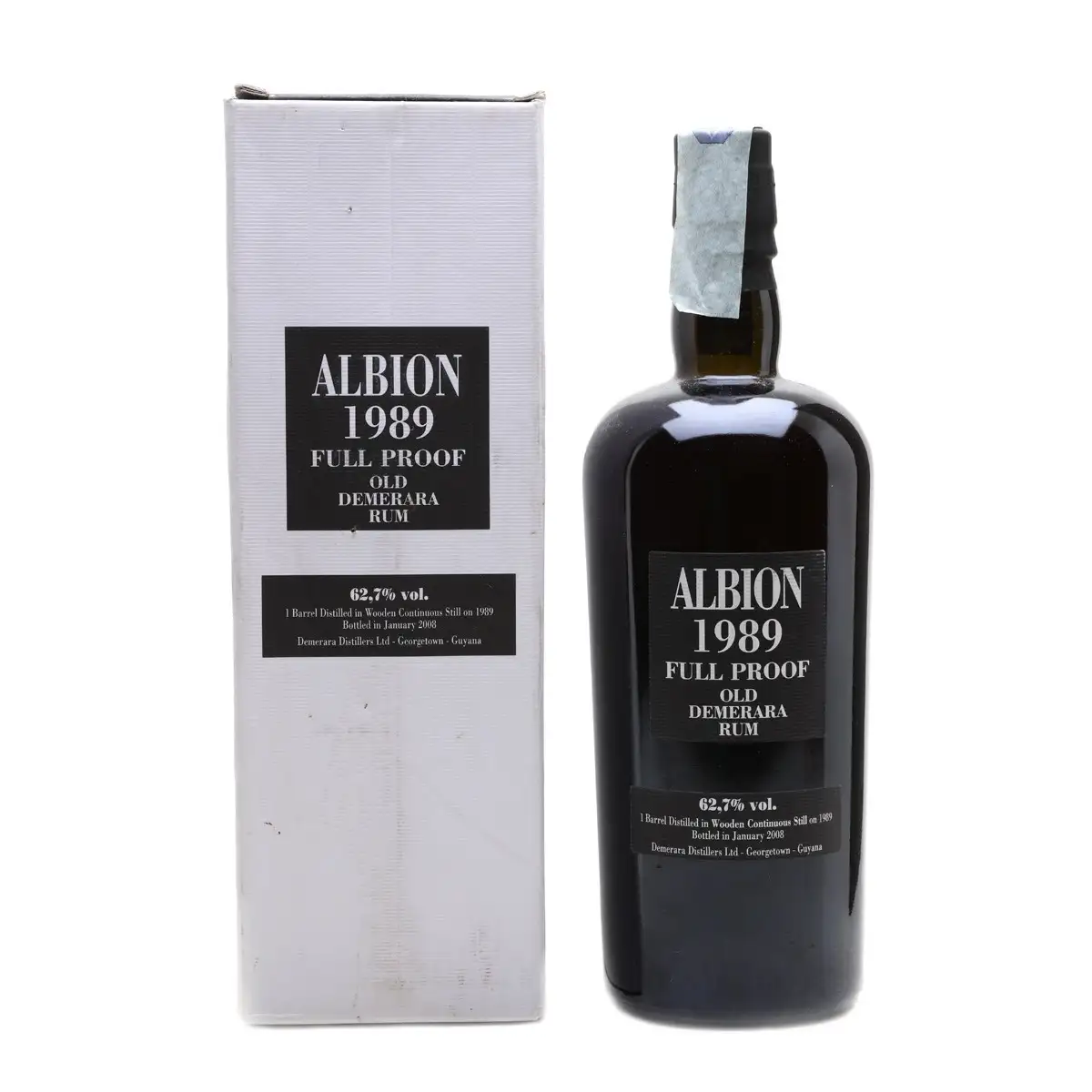 Bottle of Velier Albion AN 1989