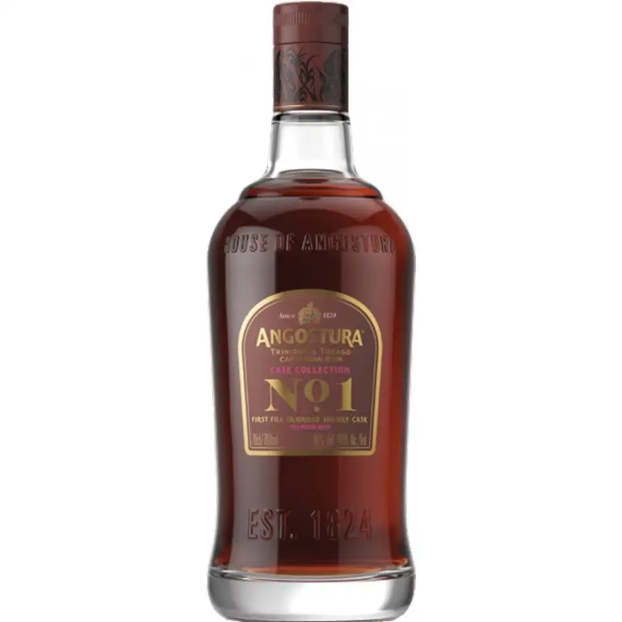 Bottle of T.D.L Angostura No. 1 Oloroso Sherry Cask