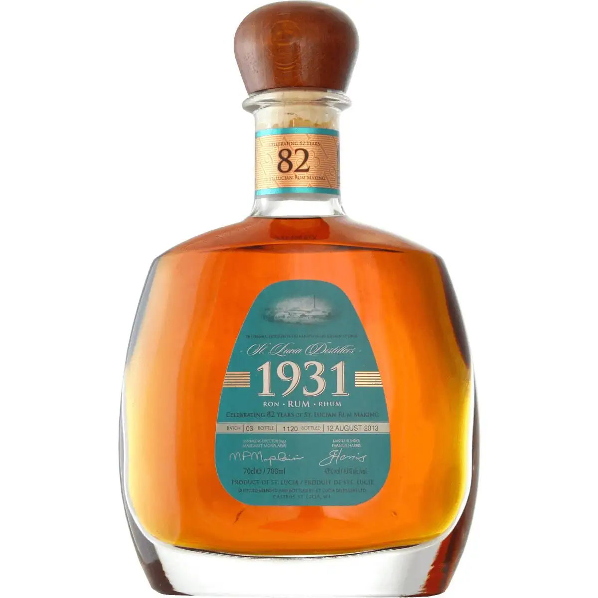Bottle of Chairman’s Reserve 1931 - 3eme édition
