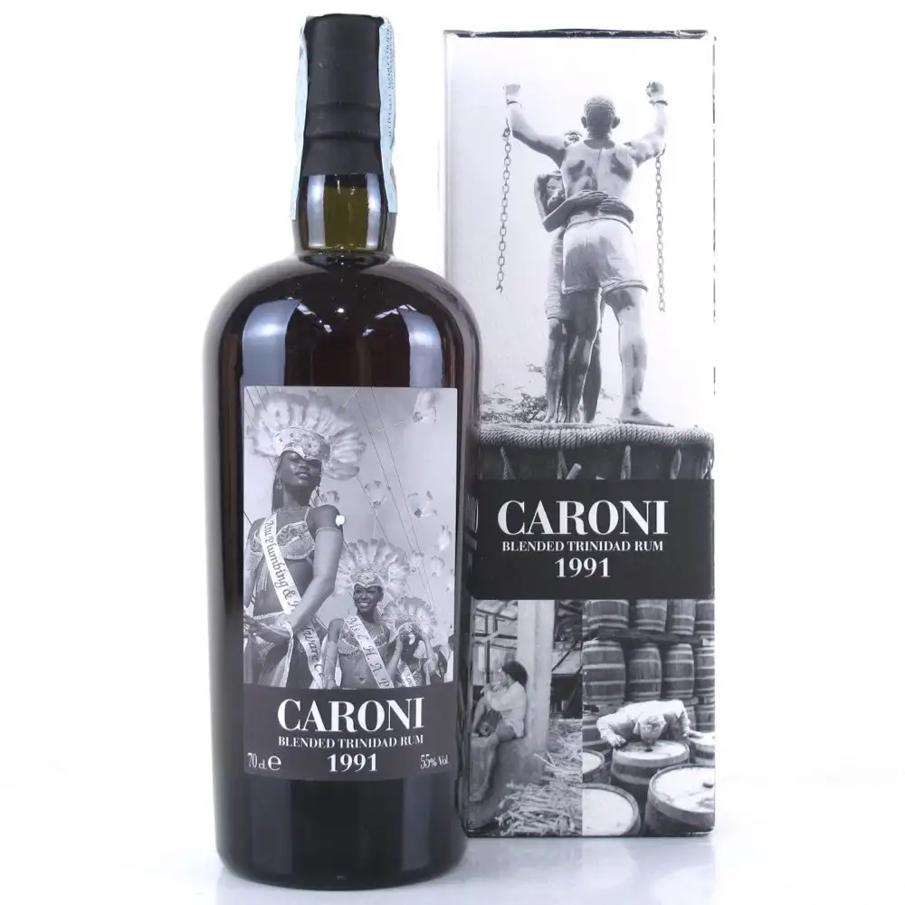 Bottle of Velier Caroni Blended Trinidad Rum 1991