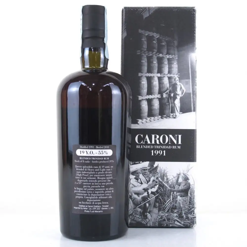 Hochauflösendes Bild von Velier Caroni Blended Trinidad Rum 1991