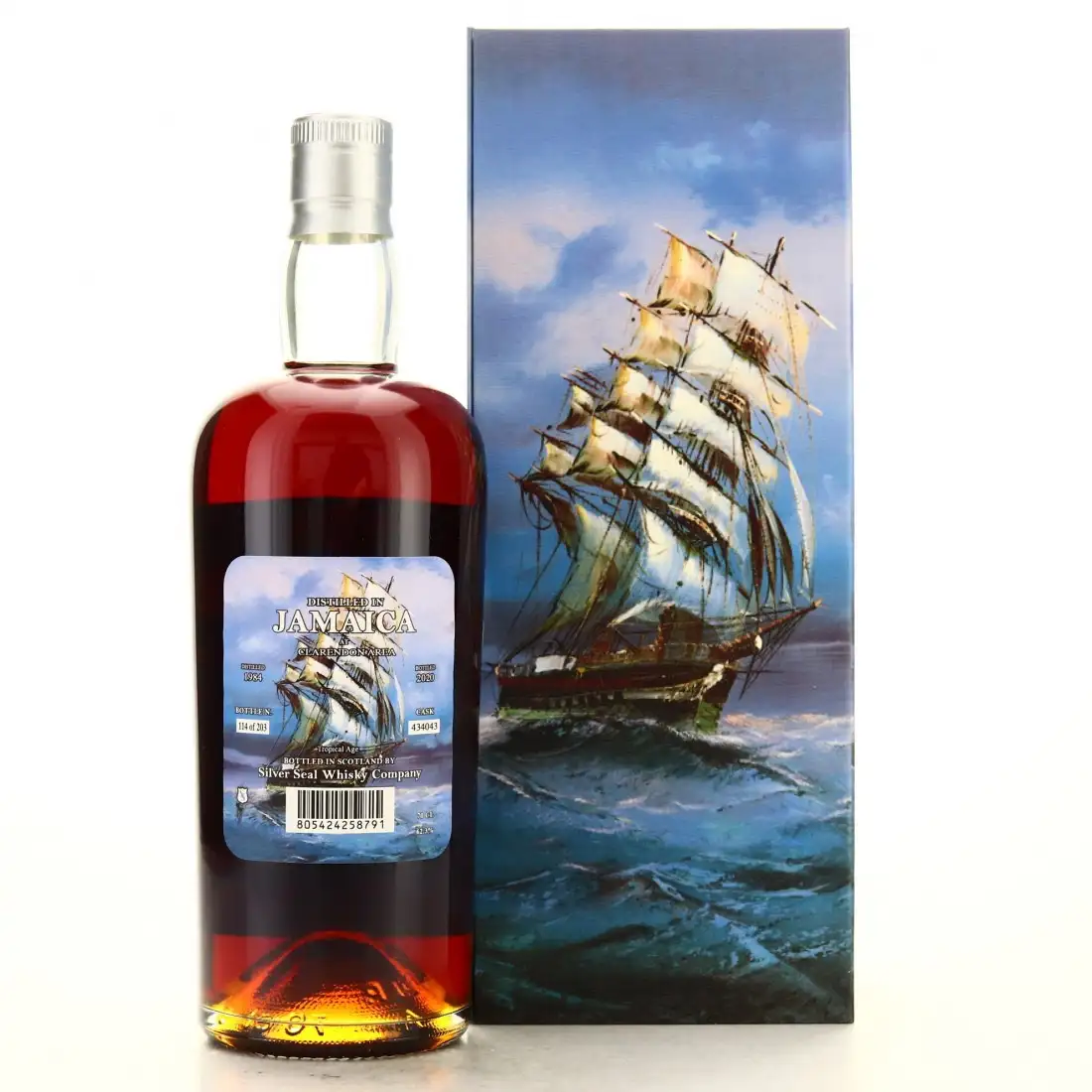 High resolution image of Silver Seal Clarendon Jamaica 1984