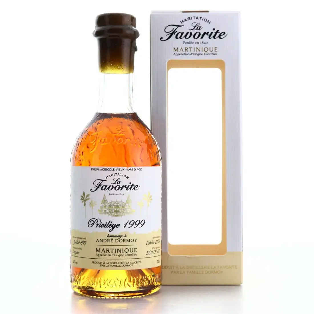 Bottle of La Favorite Privilege Hommage à André Dormoy 1999
