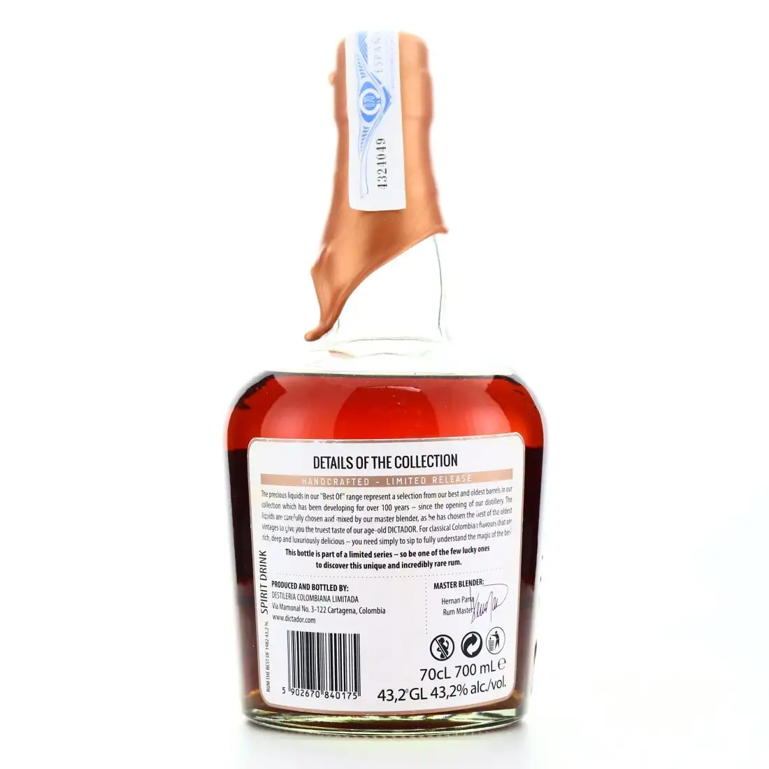 Image haute résolution de Dictador Best Of 1982