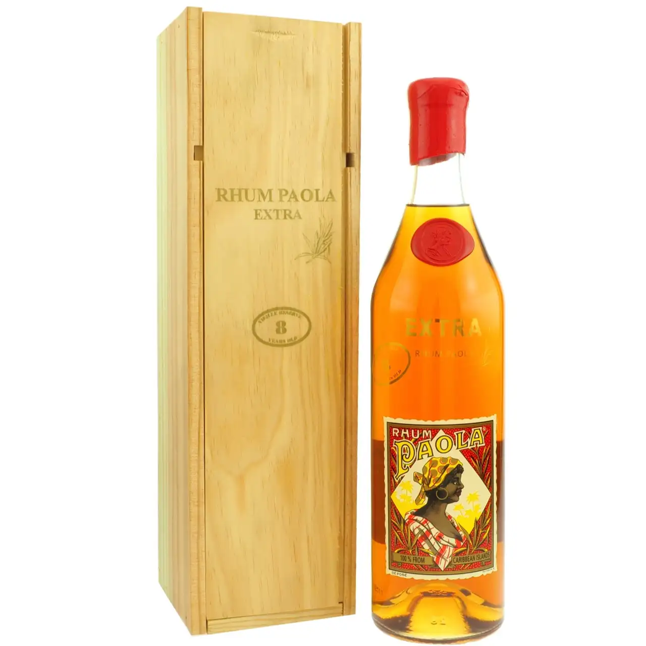 Bottle of Rhum Paola Extra - 8 Years