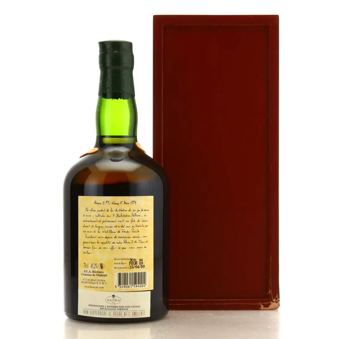 Image haute résolution de Rhum J.M 1994